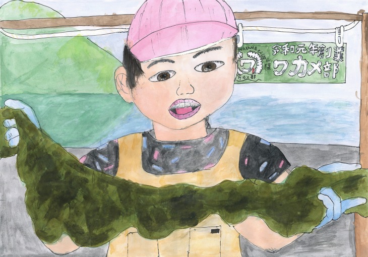 ジューケン章 後藤心那さん(岩美町・小4)